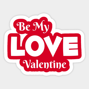 Valentines Day Apparel Sticker